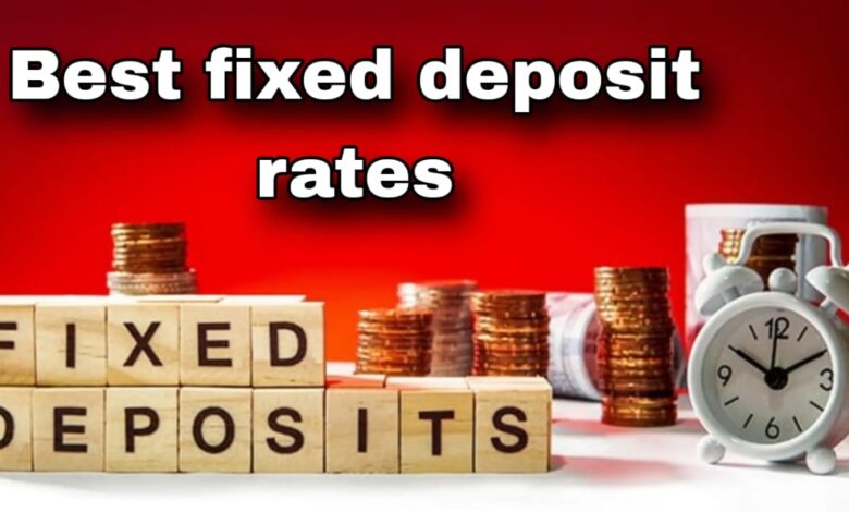 Best fixed deposit rates